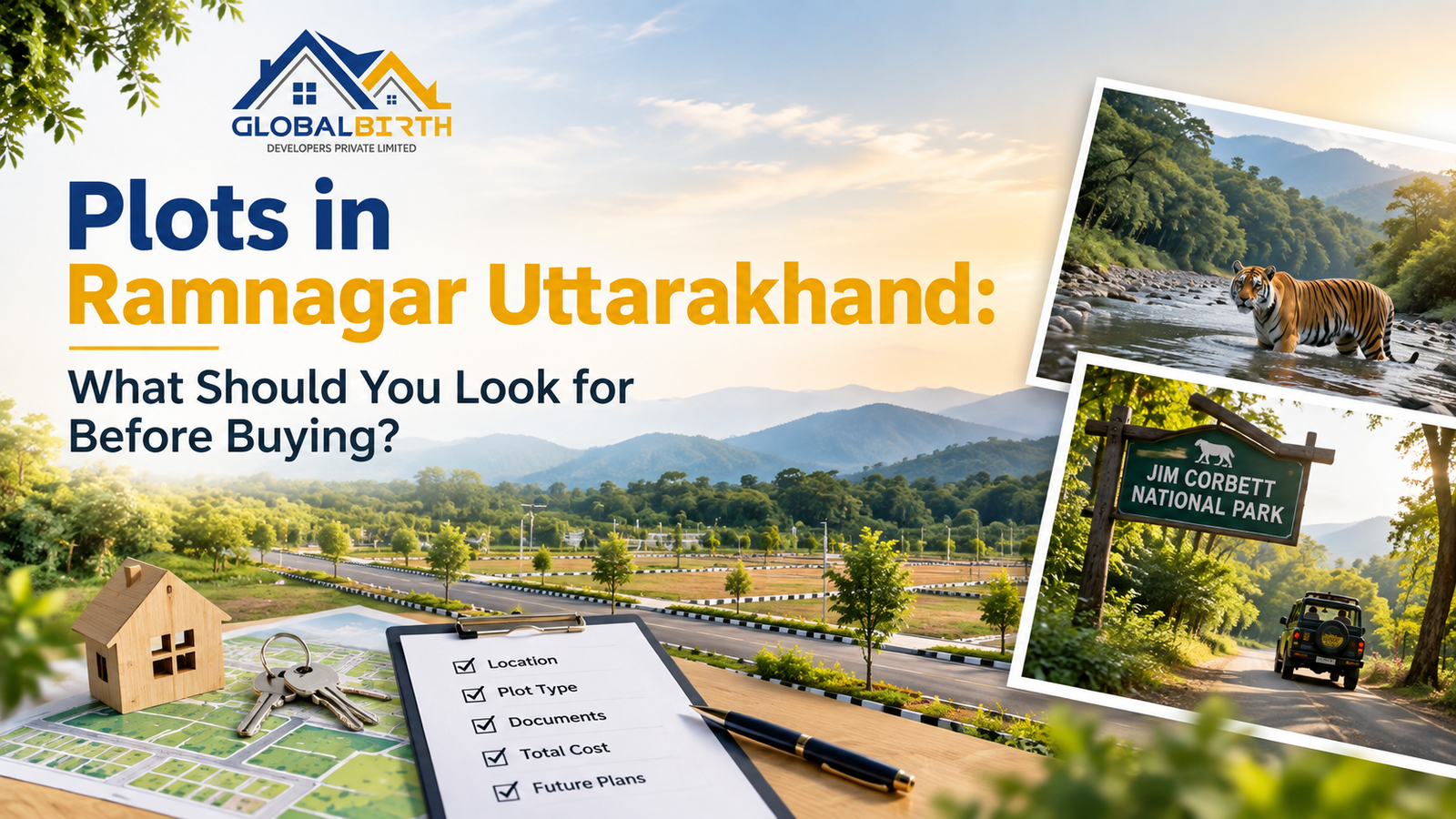 Residential plots in Ramnagar Uttarakhand near Jim Corbett with a buyer checklist